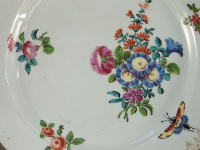 James Giles decoration on Chinese porcelain
