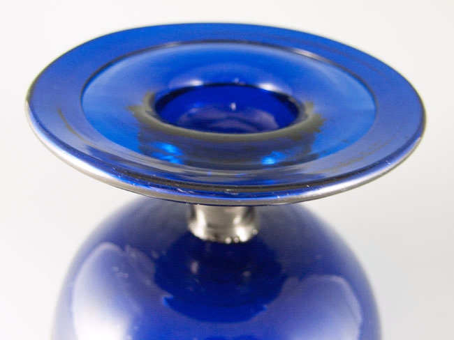 antique Bristol blue glass