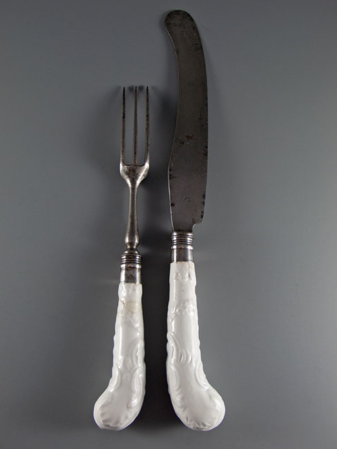 Bow blanc de chine cutlery