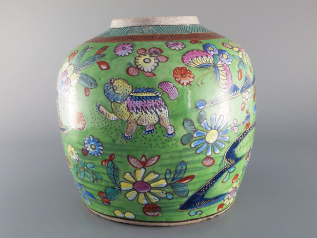 clobbered Chinese porcelain