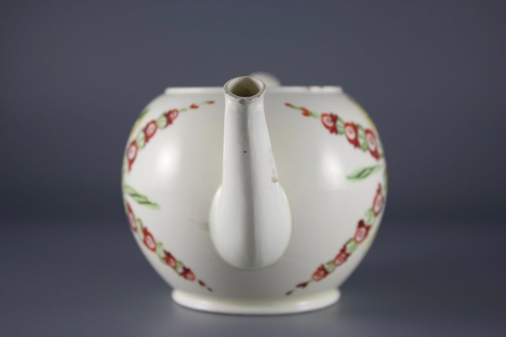 creamware teapot
