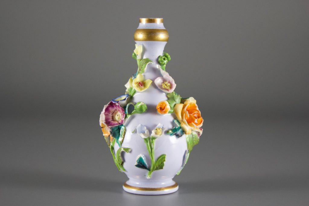 antique porcelain scent flask