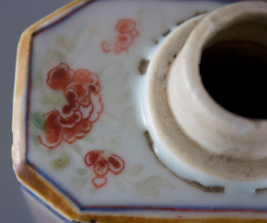 Dutch decoration on Chinese porcelain