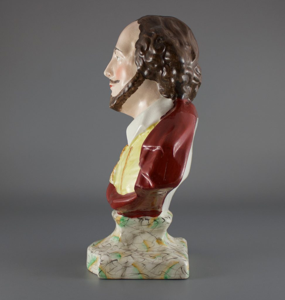 Staffordshire bust of William Shakespeare