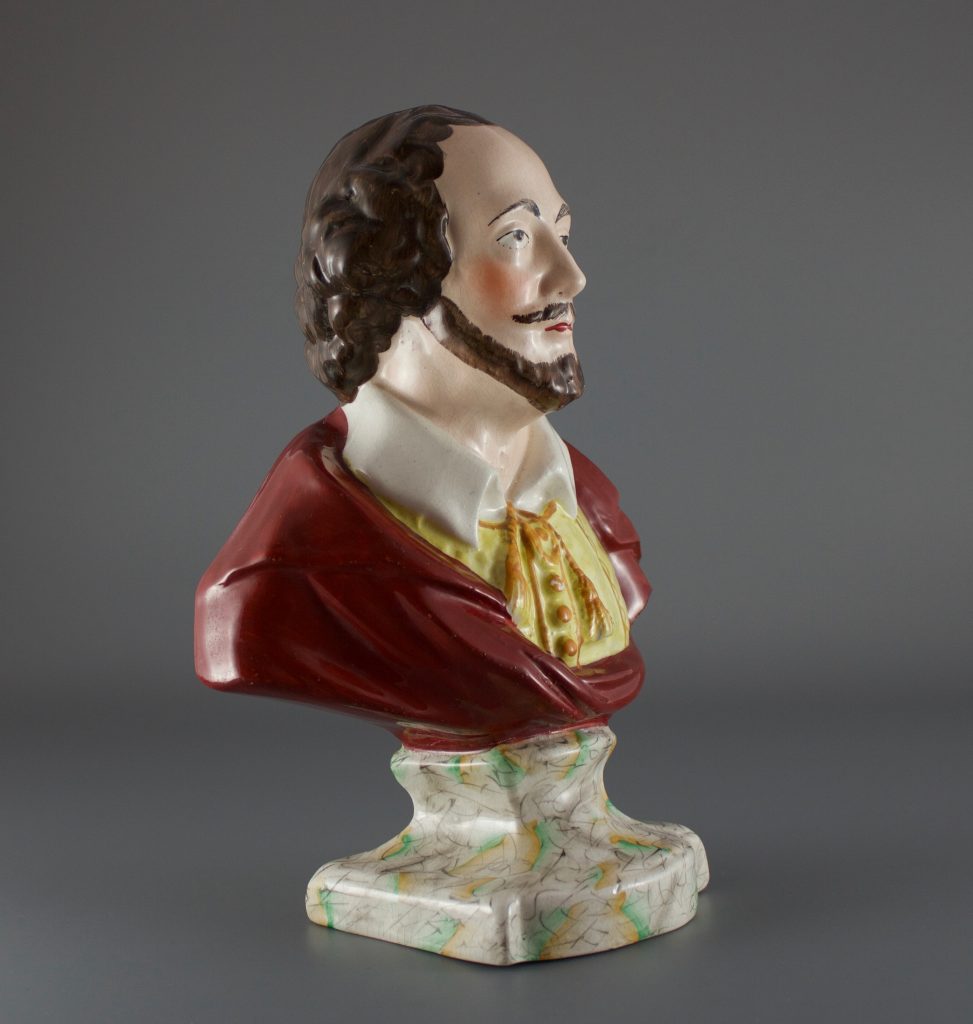 Staffordshire bust of William Shakespeare