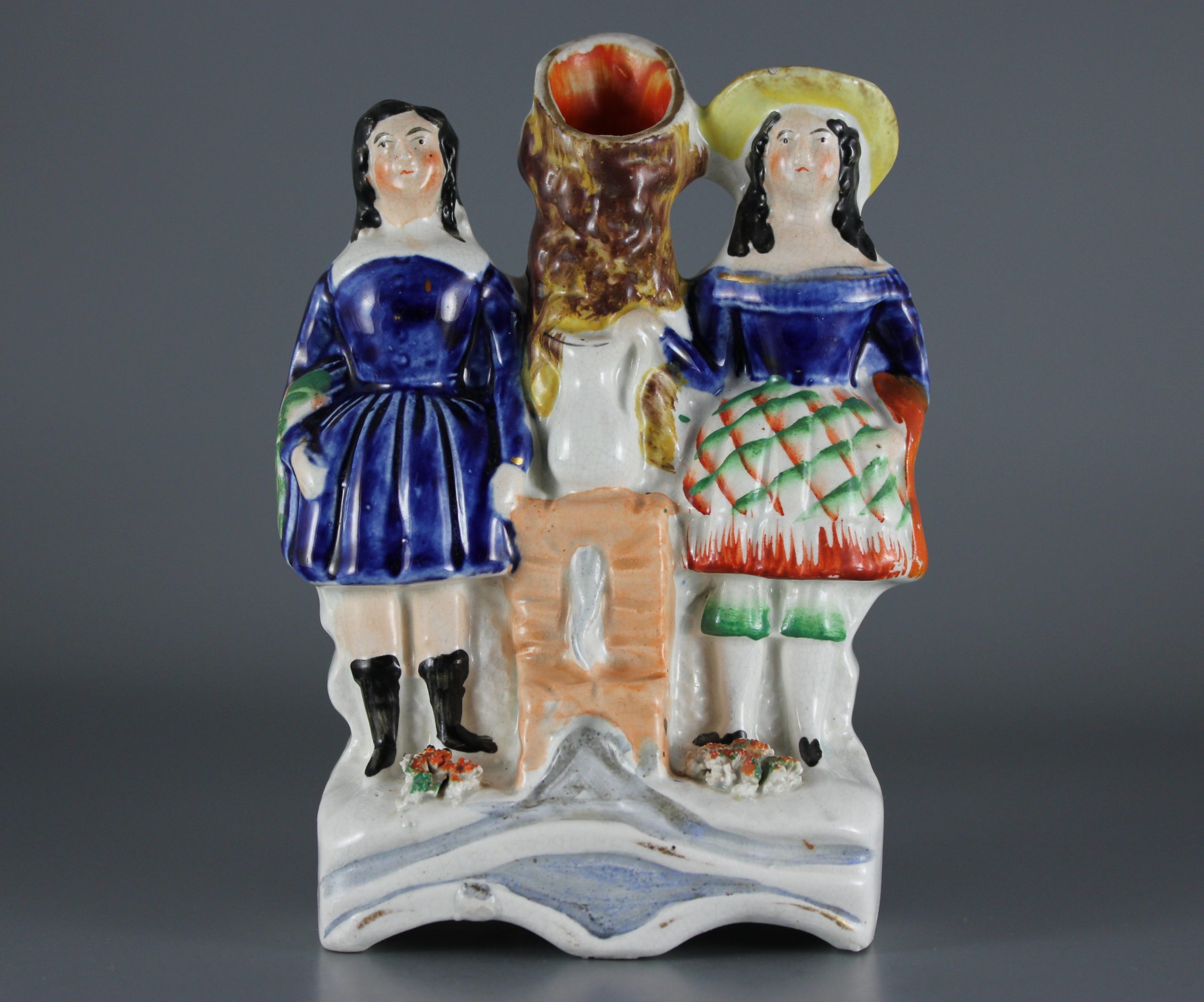 Staffordshire spill vase