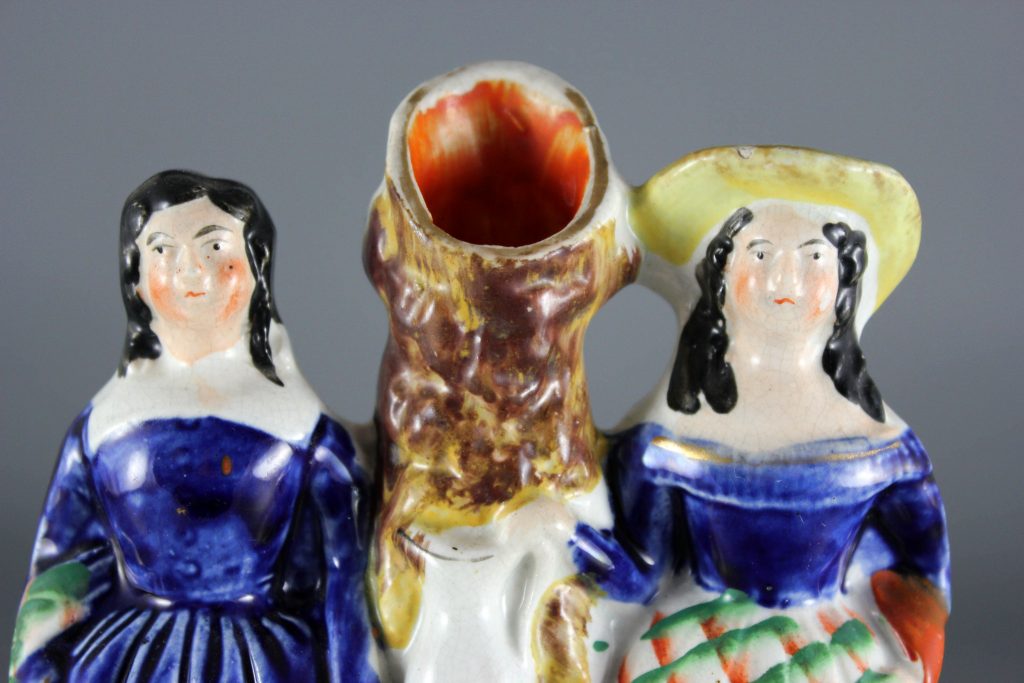 Staffordshire spill vase