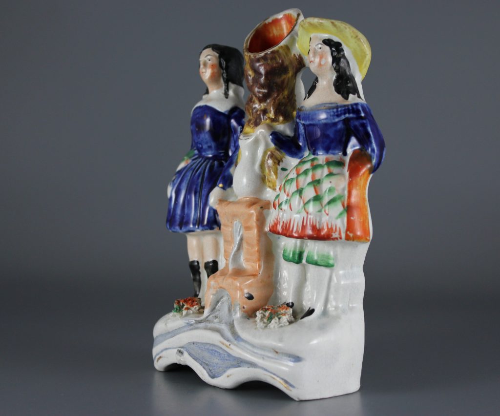 Staffordshire spill vase