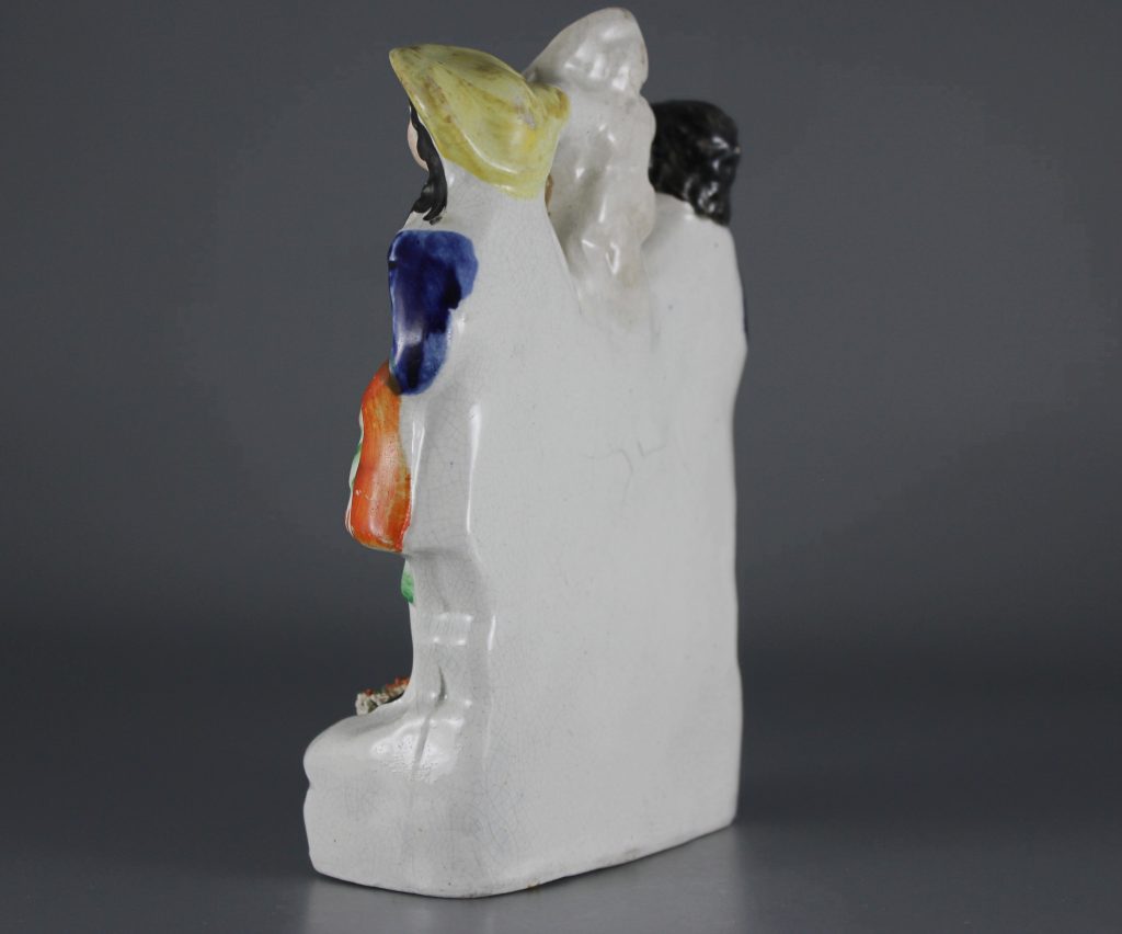Staffordshire spill vase