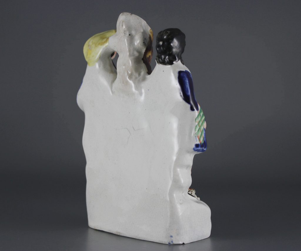 Staffordshire spill vase