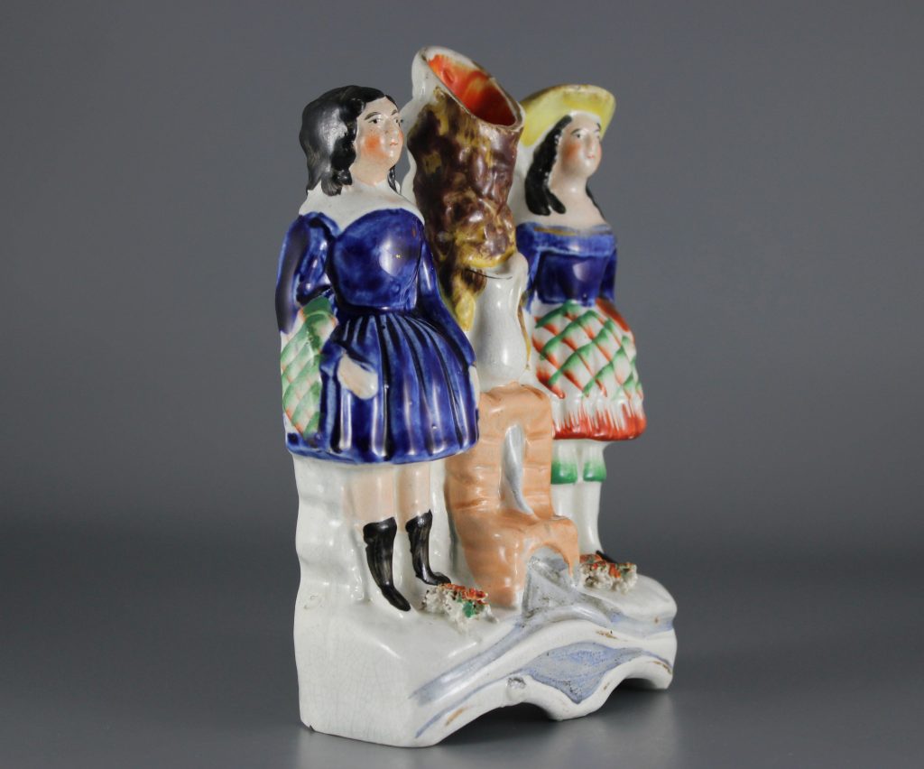 Staffordshire spill vase