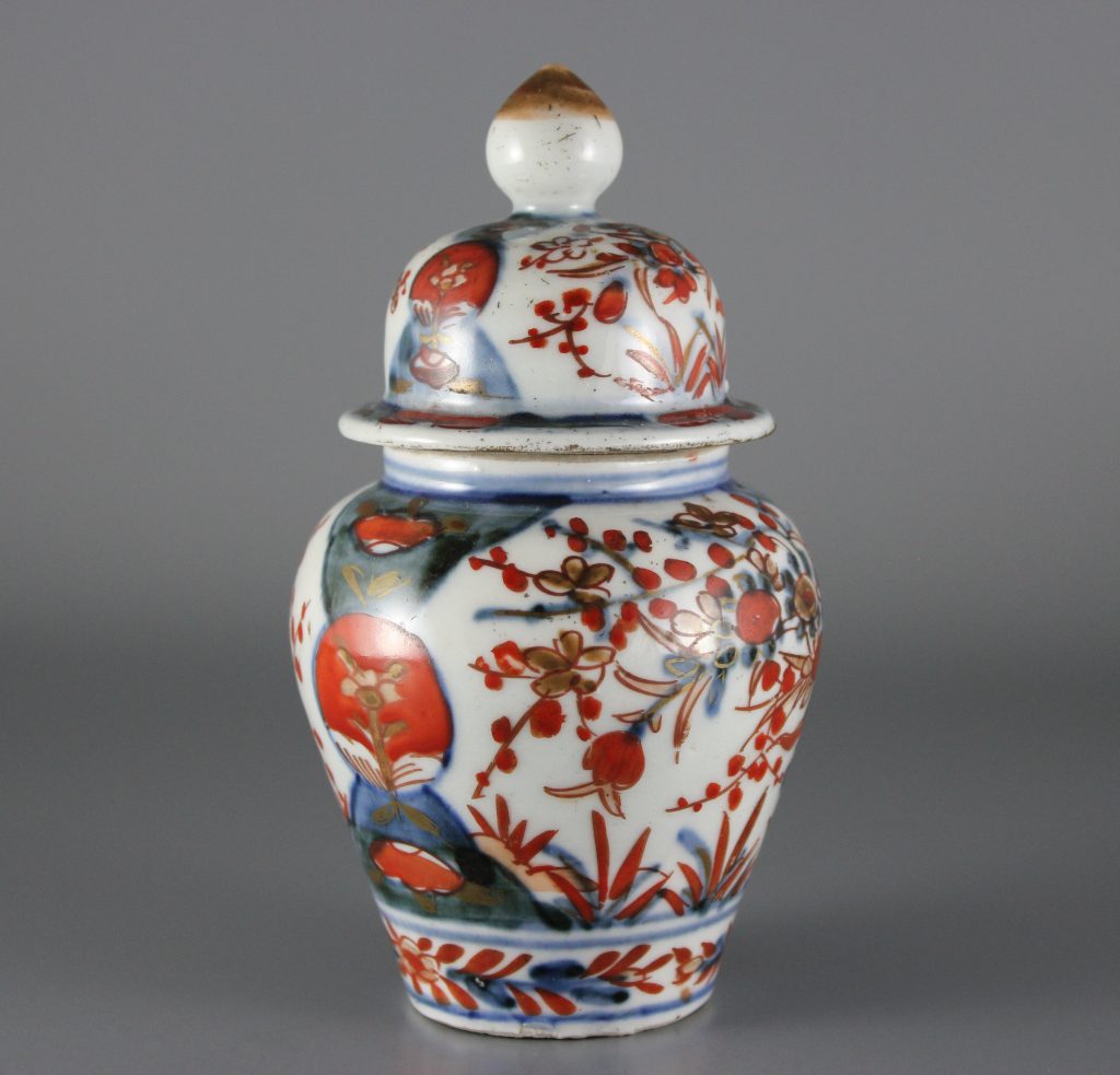 Japanese Imari vase and cover