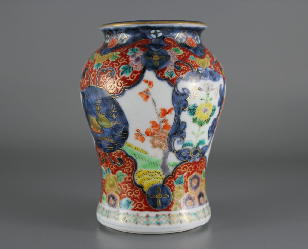 Japanese Koransha vase Meiji