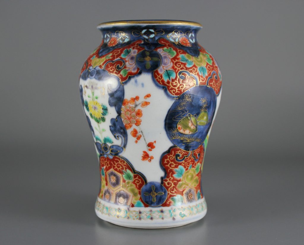 Japanese Koransha vase Meiji