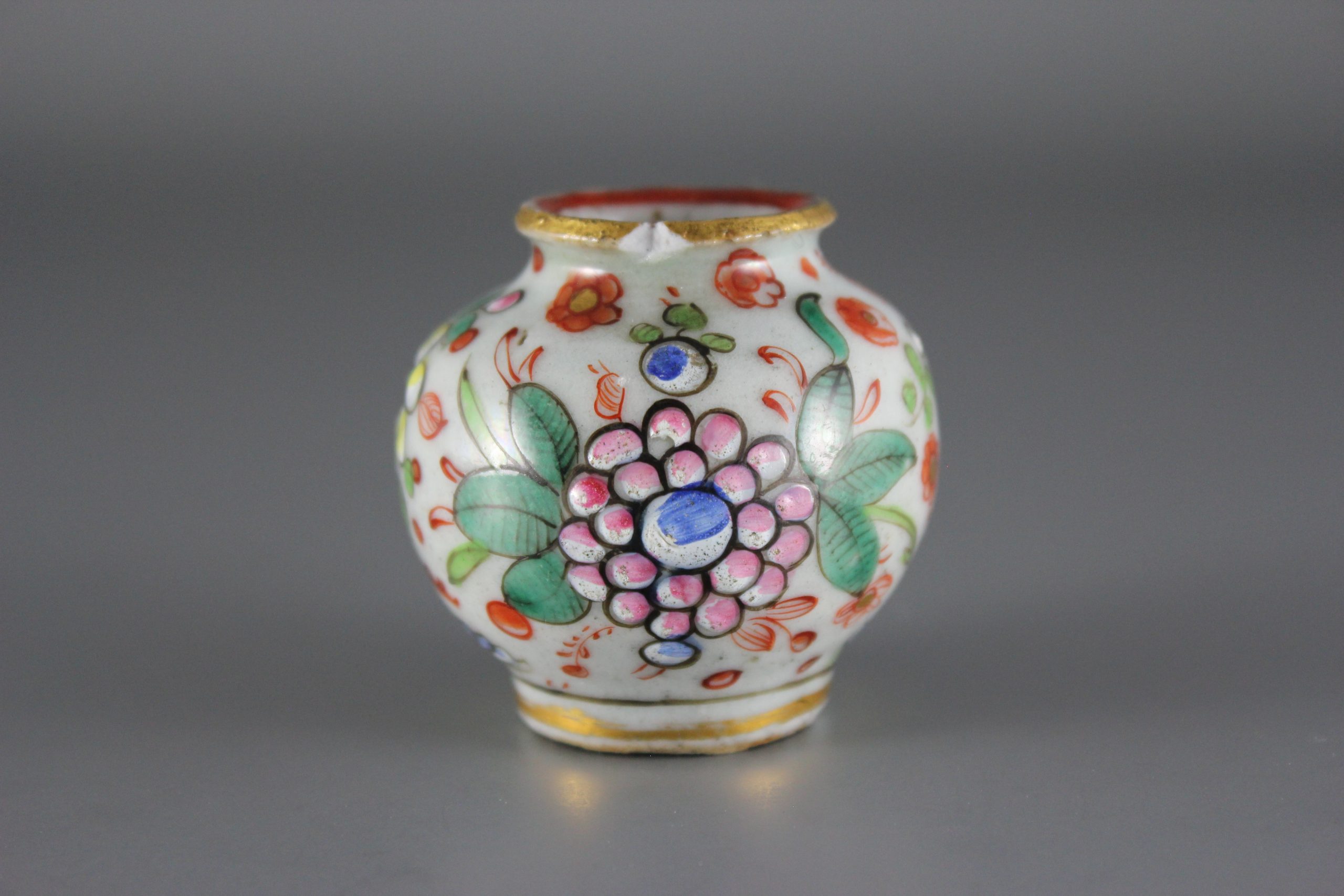 clobbered Chinese porcelain
