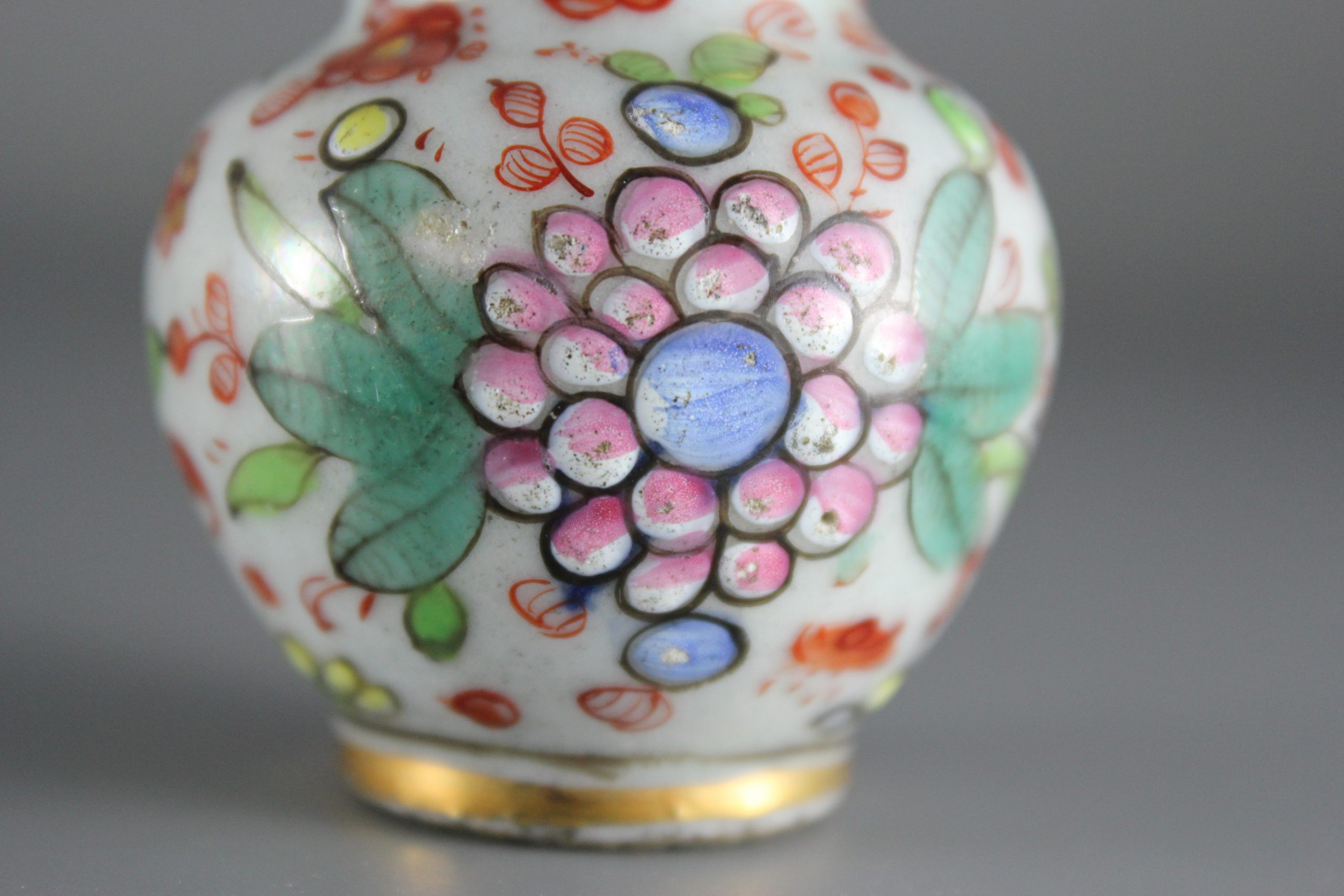 clobbered Chinese porcelain