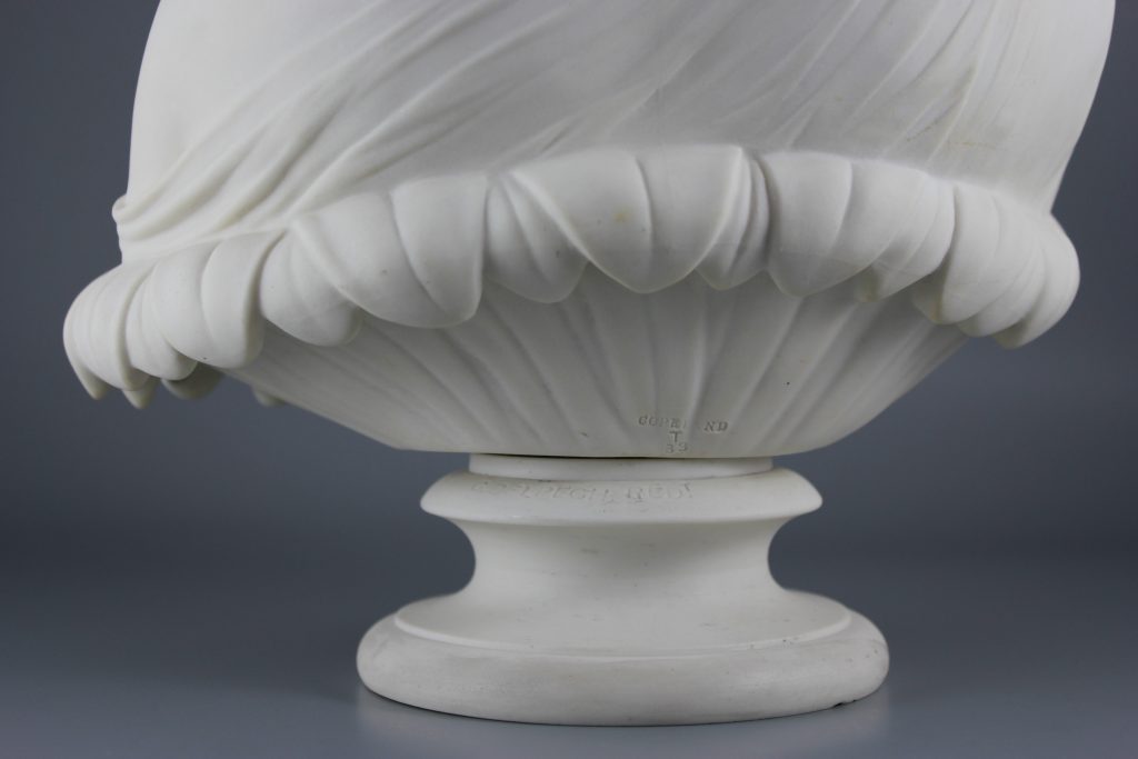 Copeland Parian bust of Clytie