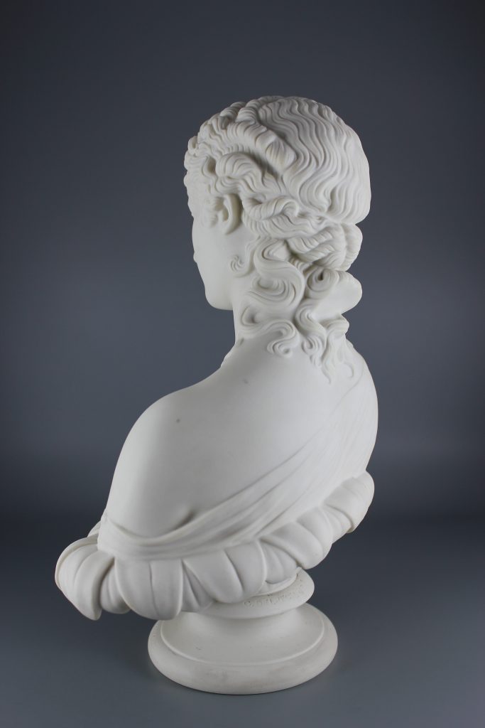 Copeland Parian bust of Clytie
