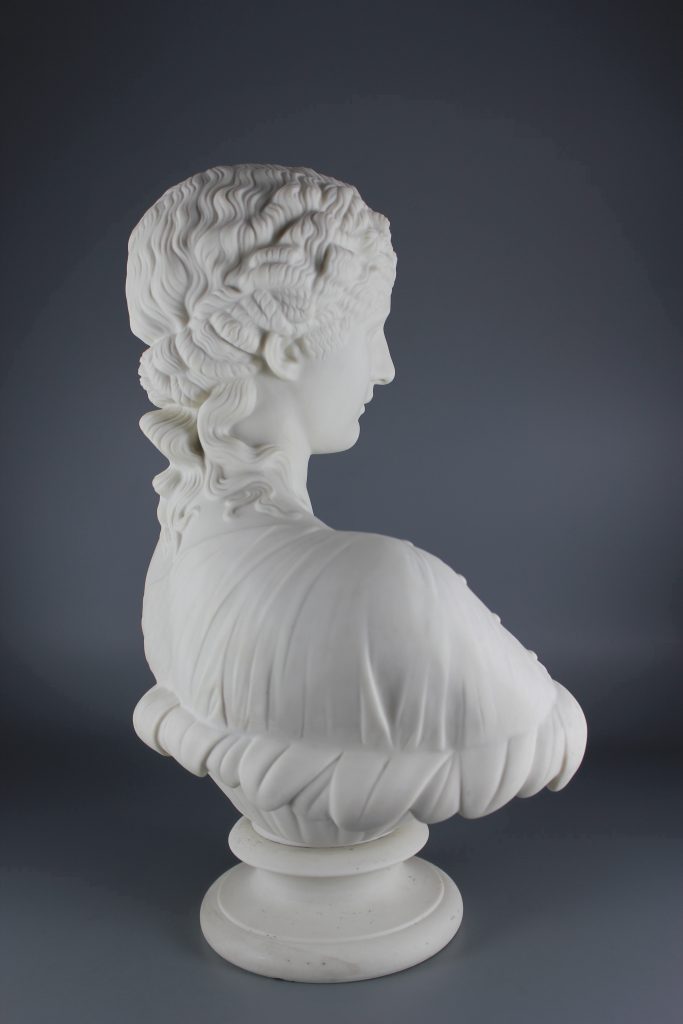Copeland Parian bust of Clytie