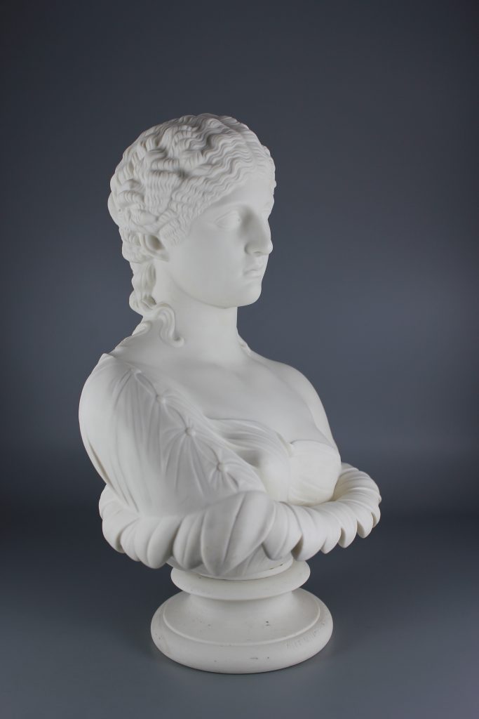 Copeland Parian bust of Clytie