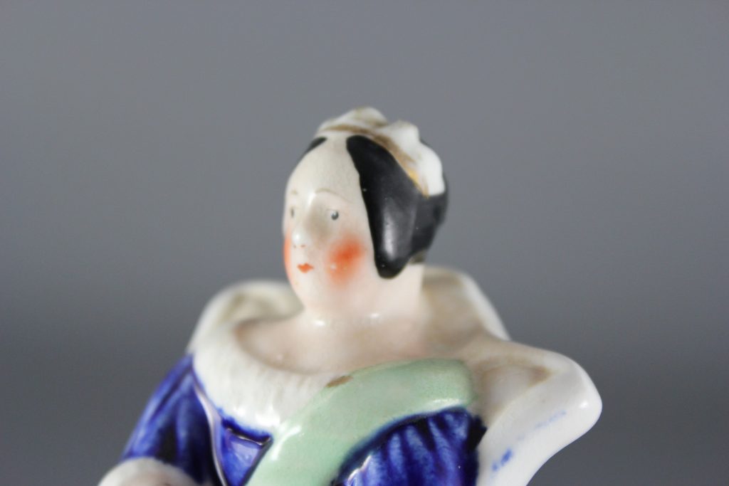 Staffordshire figure of Queen Victoria