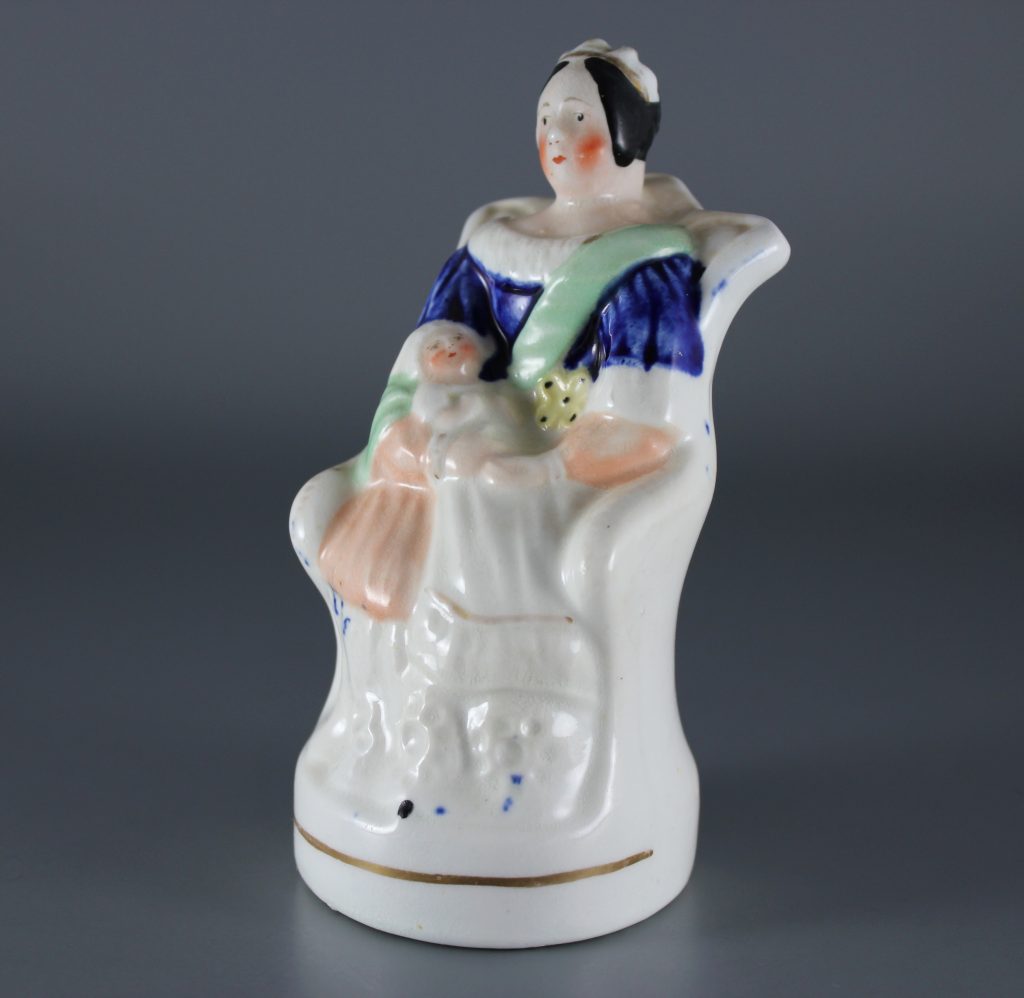 Staffordshire figure of Queen Victoria