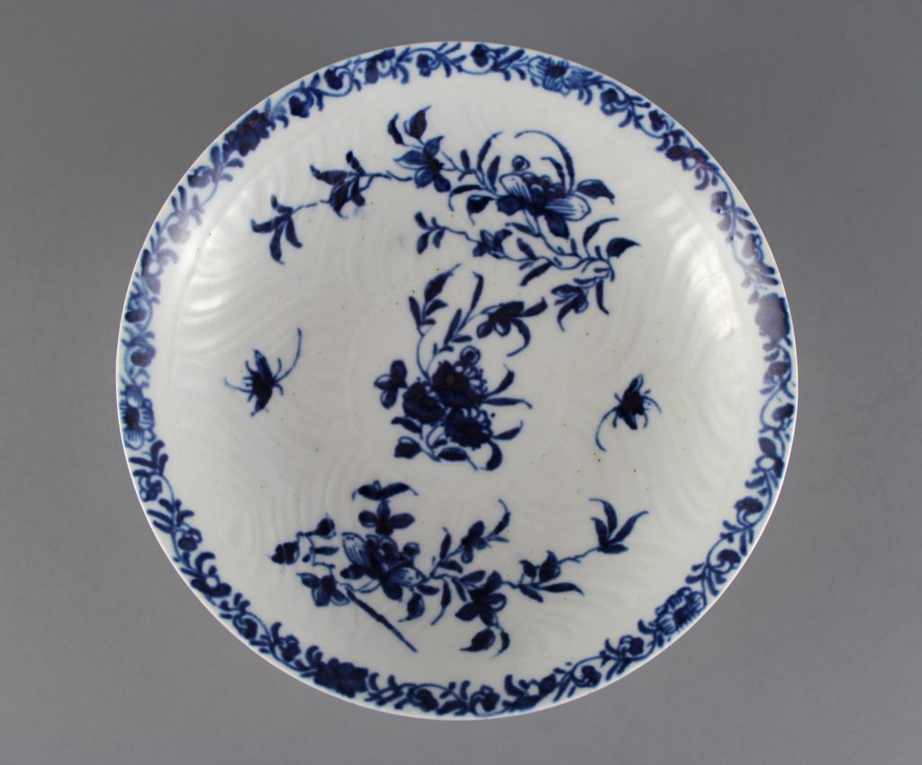 Worcester Feather Mould Floral