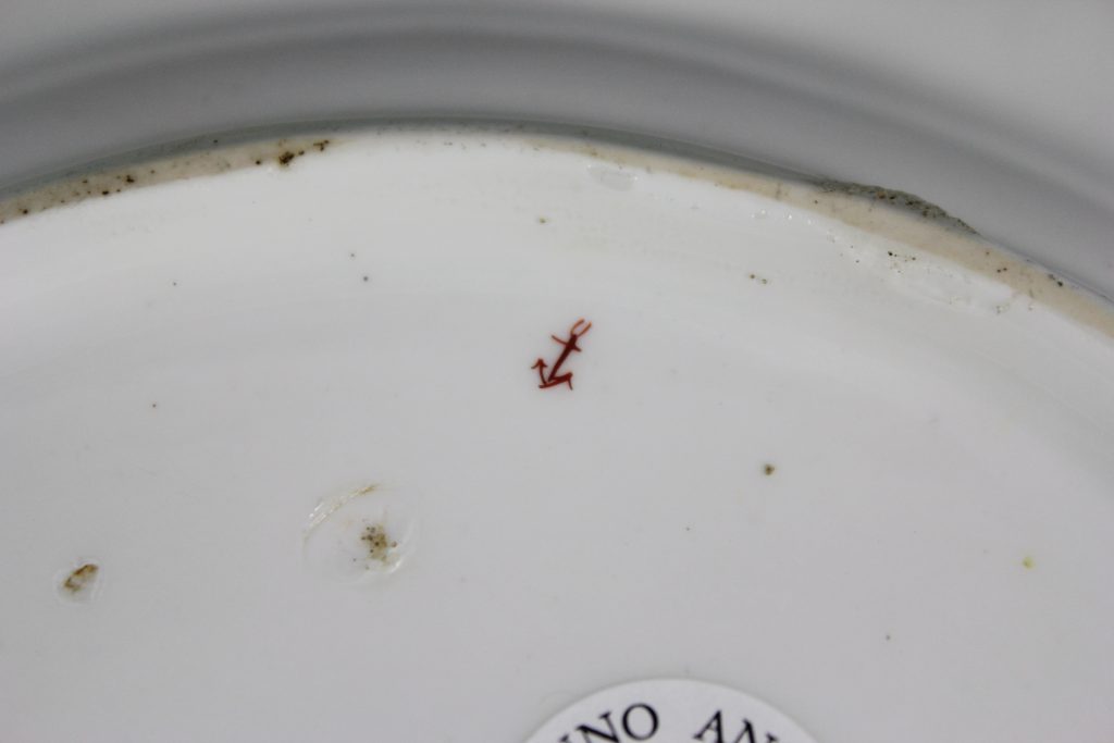 Chelsea Red Anchor porcelain