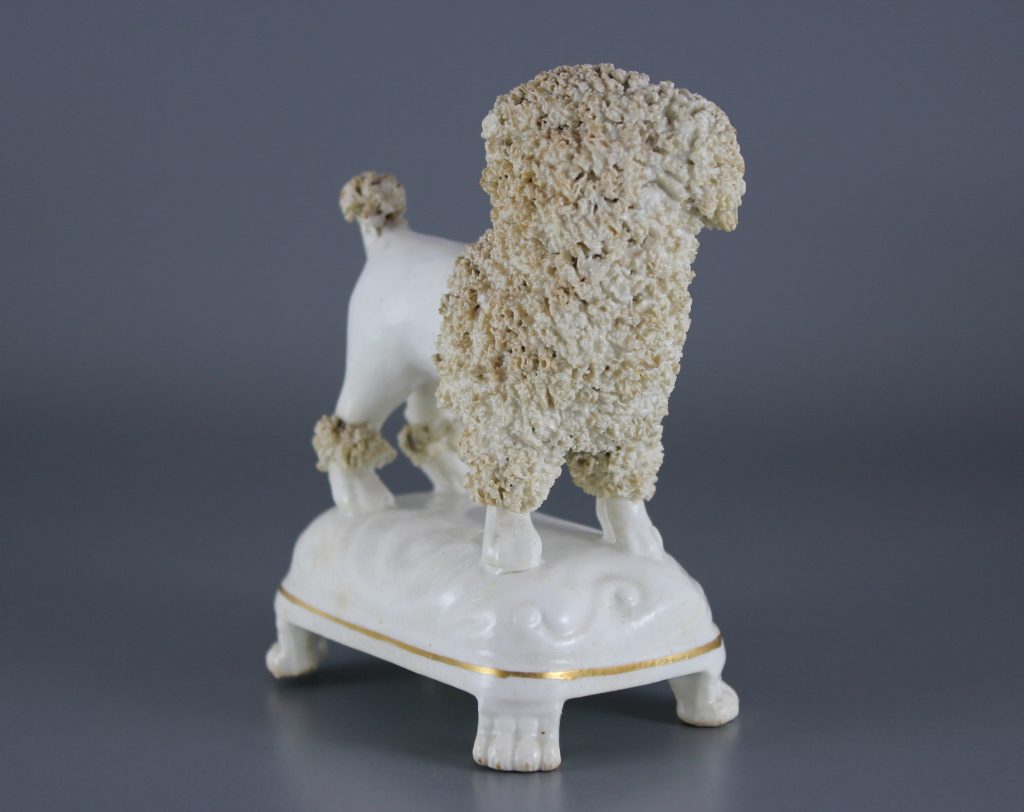 Victorian Staffordshire poodle