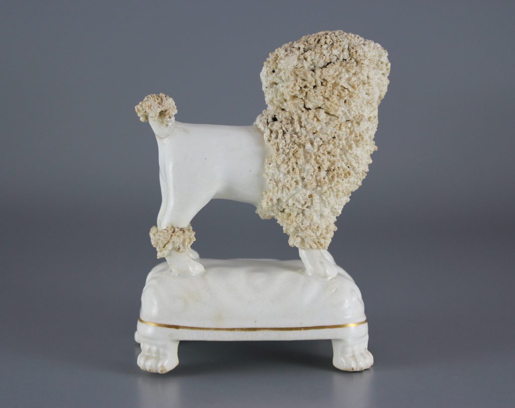 Victorian Staffordshire poodle