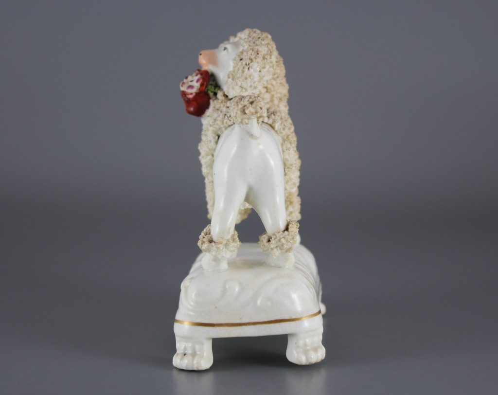 Victorian Staffordshire poodle