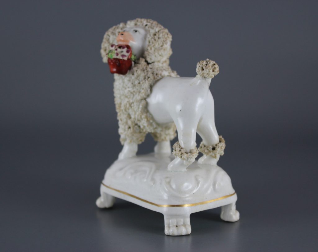 Victorian Staffordshire poodle