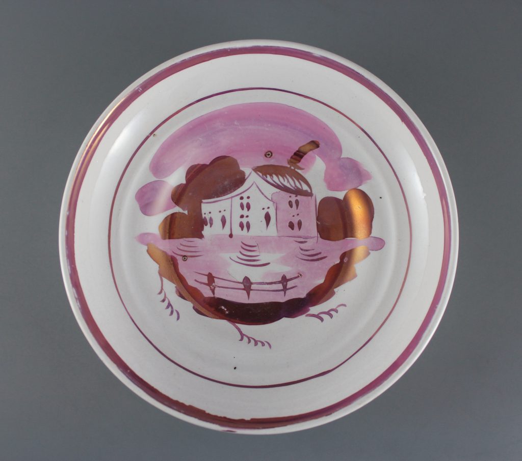 pink lustre house